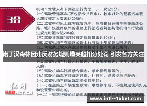 诺丁汉森林因违反财务规则遭英超扣分处罚 引发各方关注